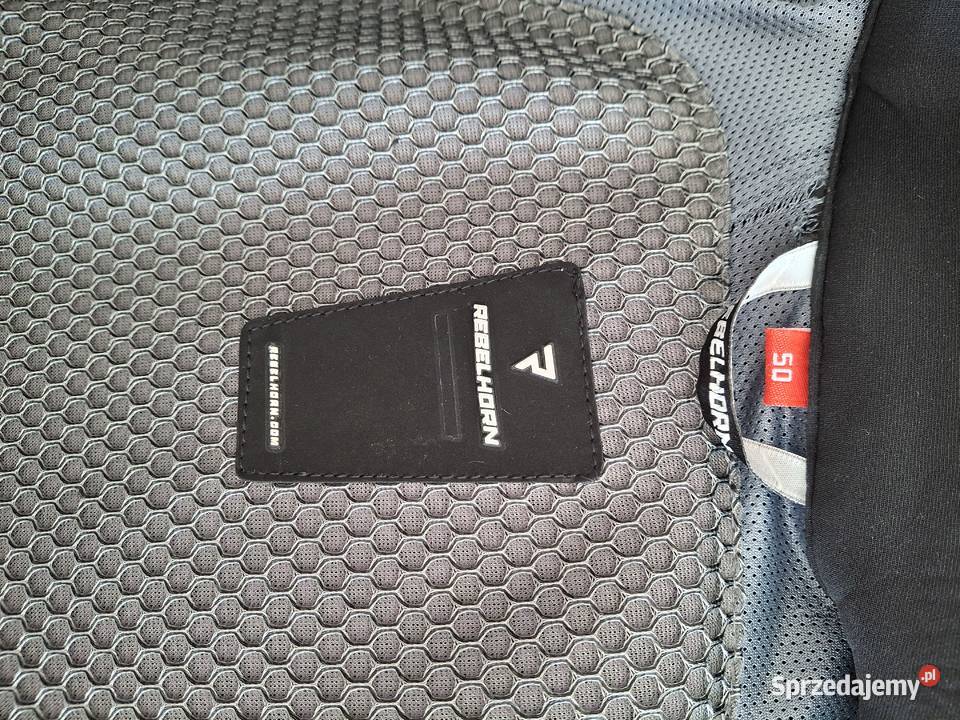 Kurtka skórzana Rebelhorn Vandal czarna 50