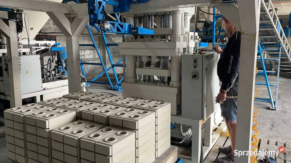 Linia GP PROF400 ciąg produkcyjny cegły i kostki Białystok