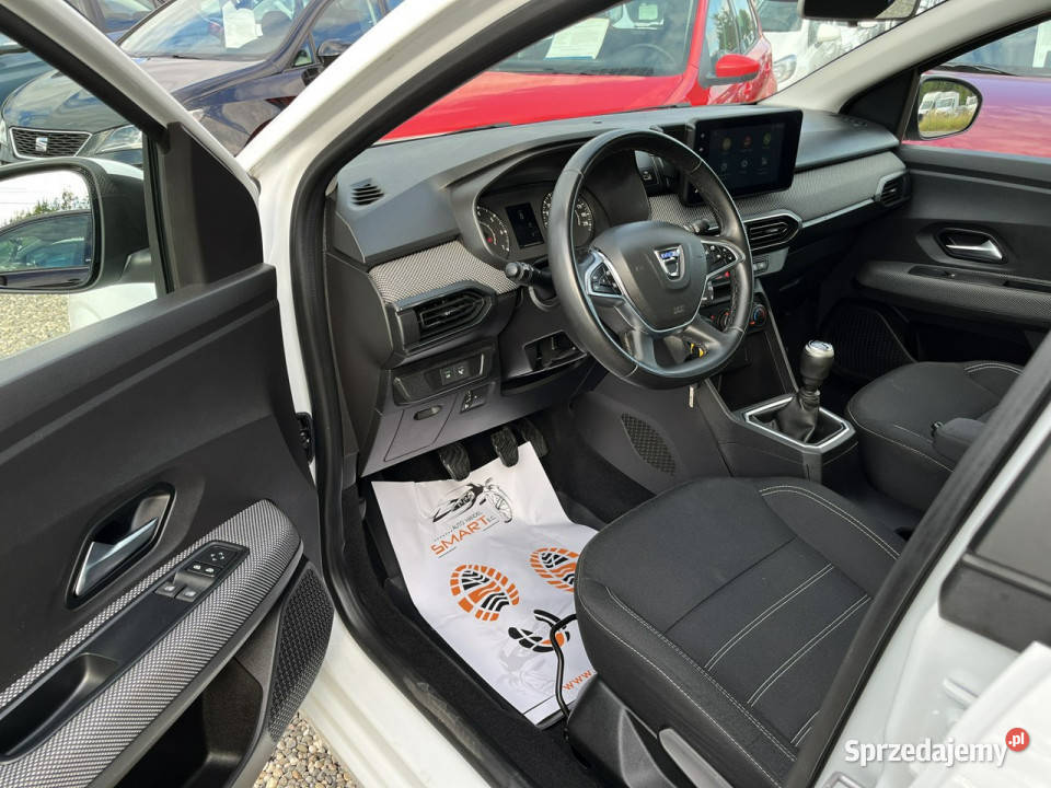 Dacia Sandero 10BenzynaLPG Salon 1rej 2022 Apple autoalarm
