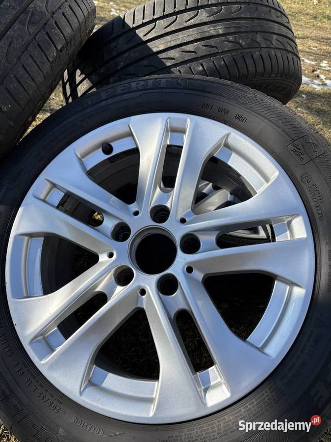 Koła MercedesBenz 16 5x112et43 z oponami 20555 Uniejów