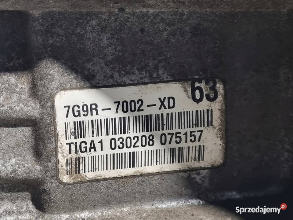 SKRZYNIA BIEGÓW Ford S 18 TDCI QYWA 125 MANUALNA Skrzynie biegów manualne Chełm