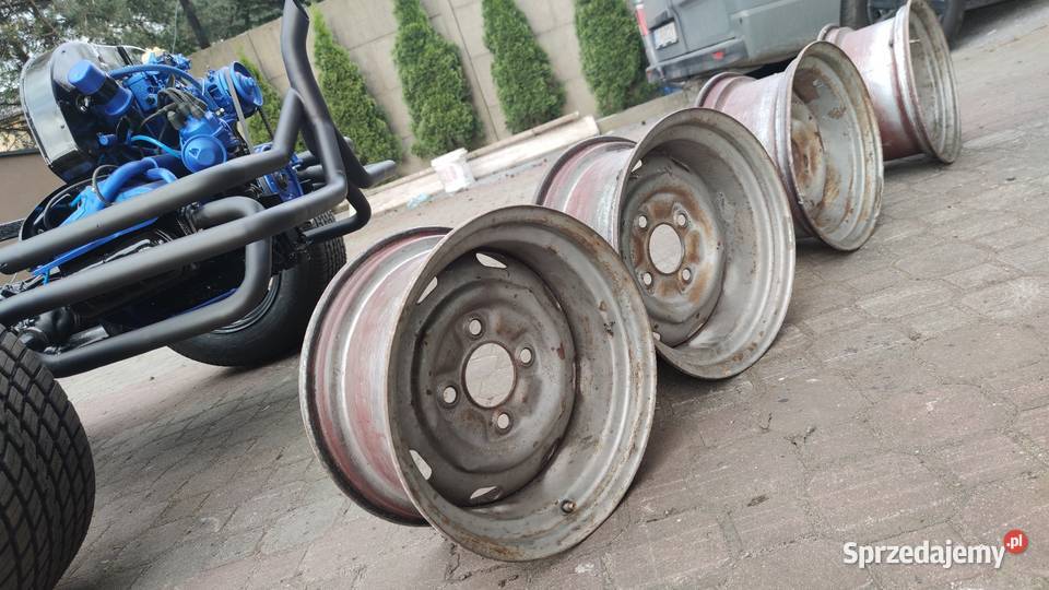 felgi 15 4x130 garbus szeroka stal 8 Koła i felgi Zawiercie
