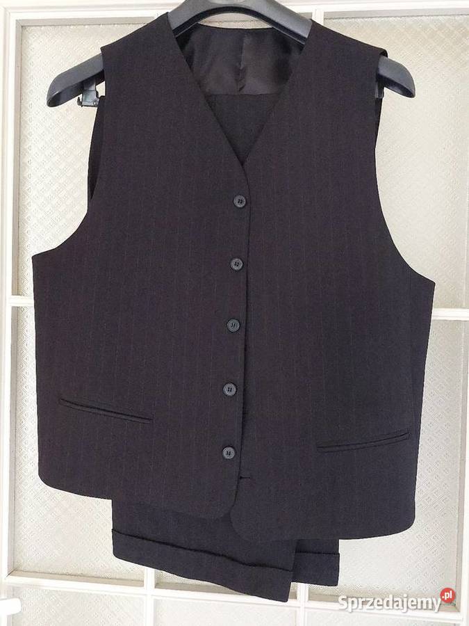 Garnitur męski czarny 176104 Męska zachodniopomorskie Mirosławiec