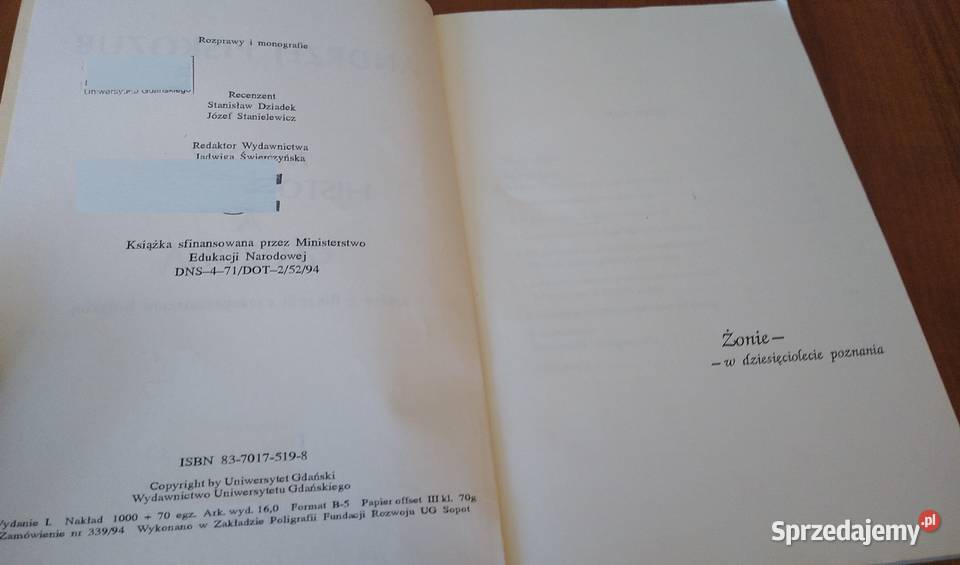 Między historiozofią a geozofią szkice z ISBN 8370175198 pomorskie Gdańsk