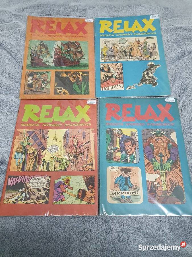 Magazyn Opowieści Rysunkowych Relax zestaw 30 Gdynia