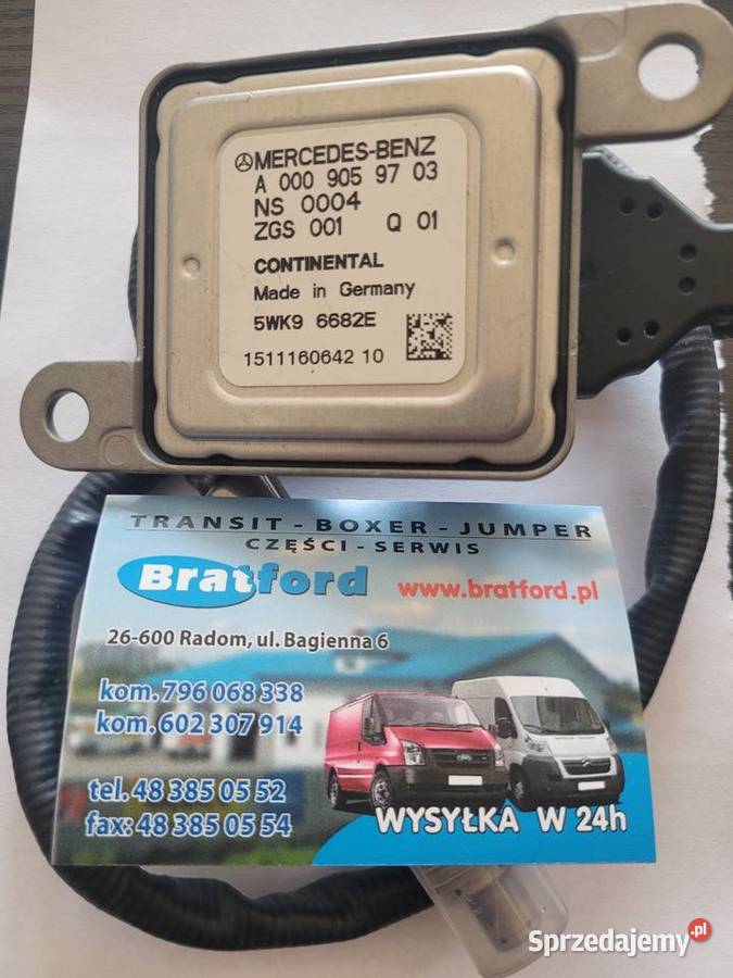 Czujnik Nox Mercedes A0009059703 NOWY ORGINALNY Radom