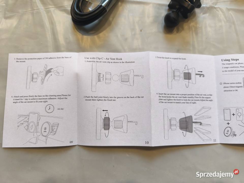 Uchwyt magnetyczny na telefon Palędzie