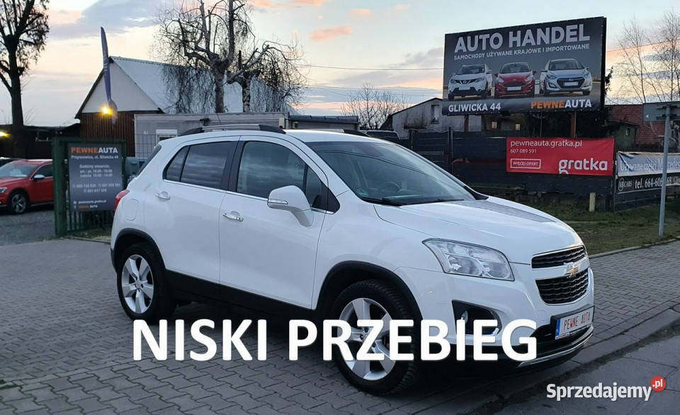 Chevrolet Trax Kamera cofaniaNapęd 4x4 Przyszowice sprzedam