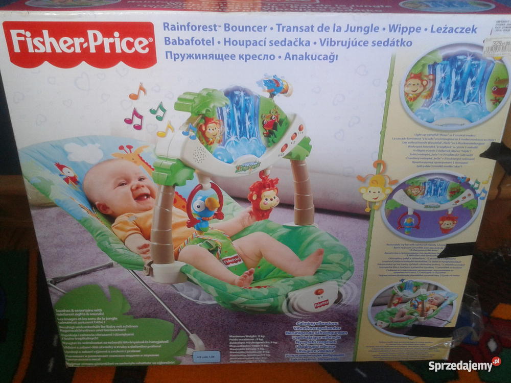 leżaczek bujaczek Fisher Toruń