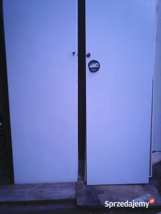 Metalowe drzwi do szafy o szerokości 100 Radom
