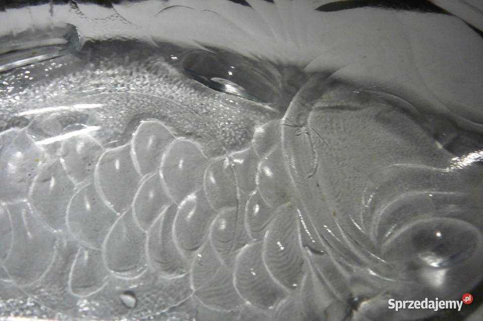 Szkło stare miseczki ryba Ceramika i szkło dolnośląskie Wrocław