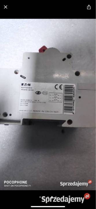 WYŁĄCZNIK NADPRĄDOWY 3P C 100A 20KA AC PLHTC1003 Gliwice