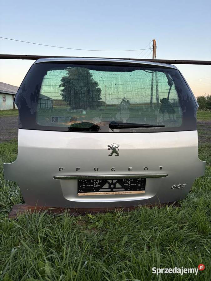 Klapa tylna Peugeot 807 Kraśnik sprzedam