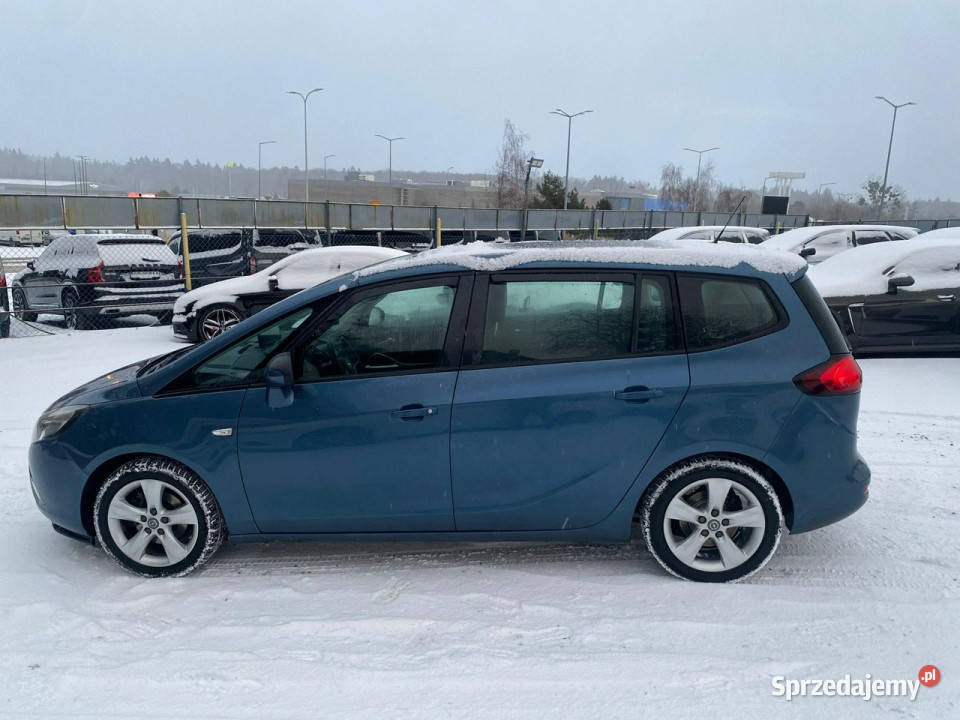 Opel Zafira 14i turbo gaz 7os Panorama pomorskie Gdańsk
