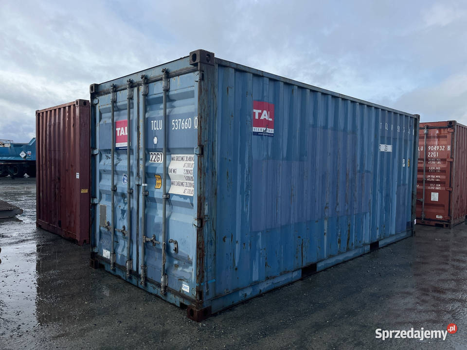 Kontener morski magazynowy 20DV 6 metrowy Koronowo