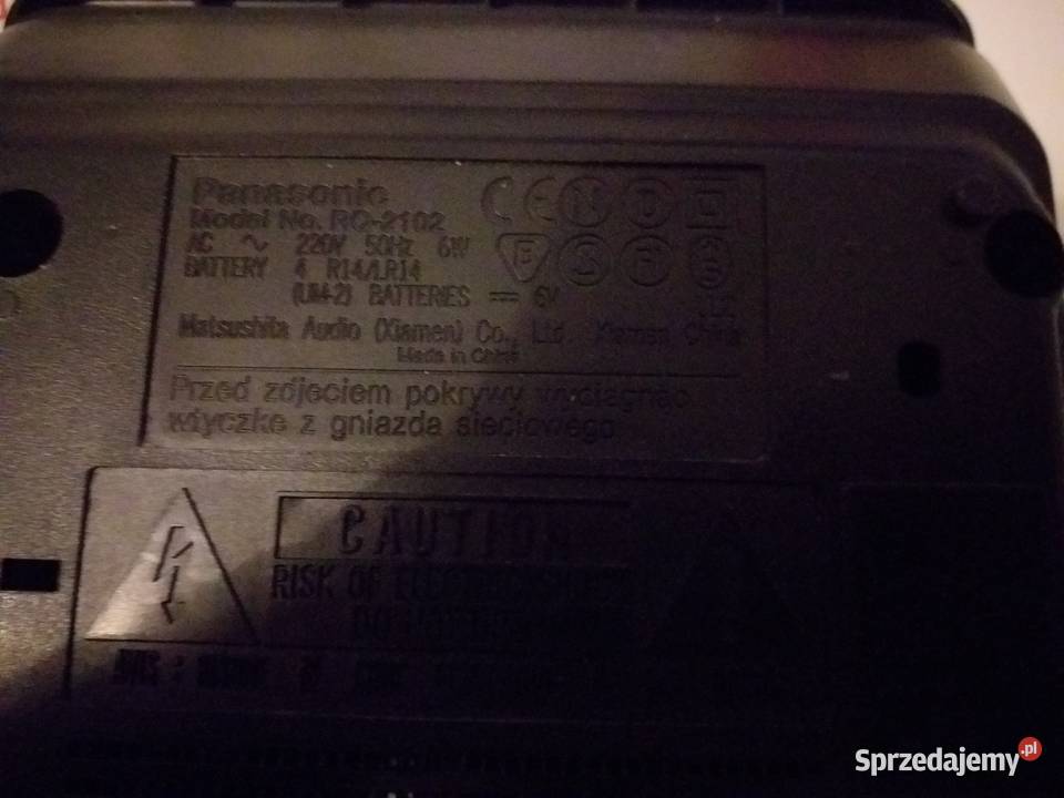 magnetofon panasonic rq2102 przenośny odtwarzacz Pozostałe Sandomierz