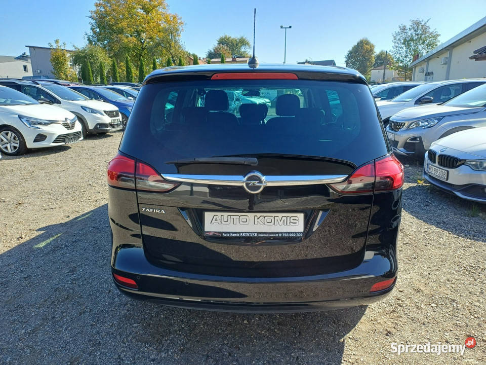 Opel Zafira 7 osób Navi Kamera Climatronic1 kurtyny powietrzne