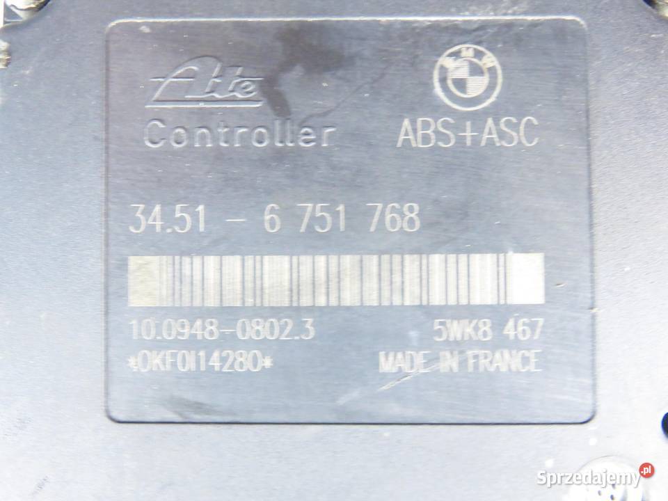 POMPA ABS BMW 3 E46 10094808023 5WK8467