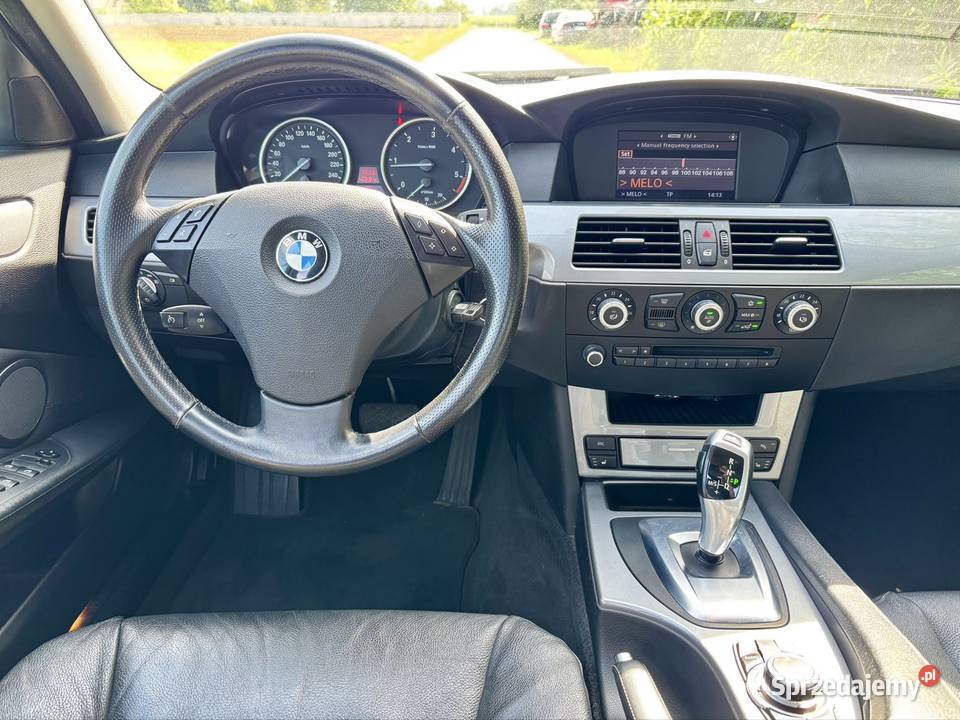 BMW E60 Lift 2008 Automat reflektory ksenonowe Seria 5 Rozdrażew