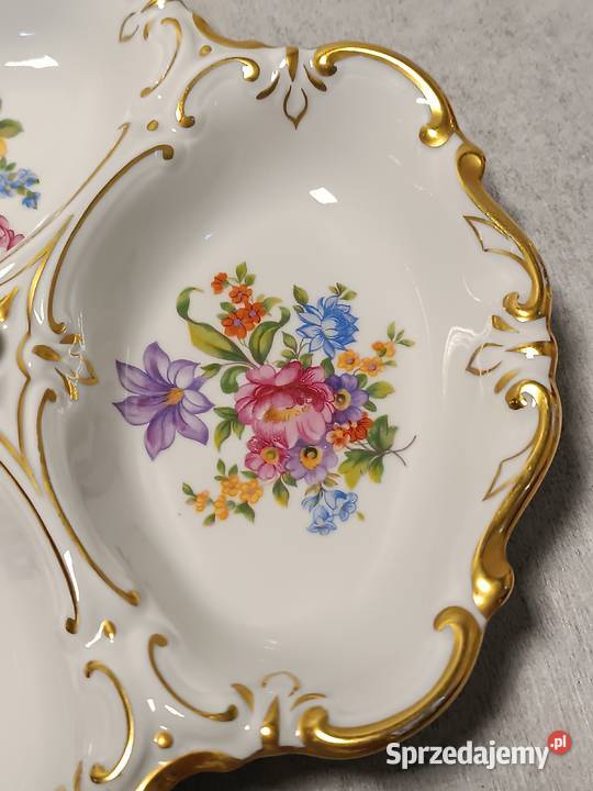 Patera ILMENAU Grof von Henneberg Porzellan 1777 Dobrzany