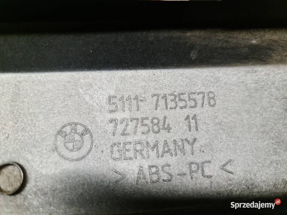 BMW E65 element zderzaka przedniego 51 11 7 135 Puszczykowo
