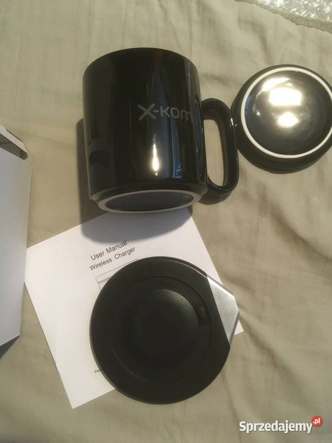 Podgrzewany kubeczek gracza pracoholika mug mazowieckie Zielonka