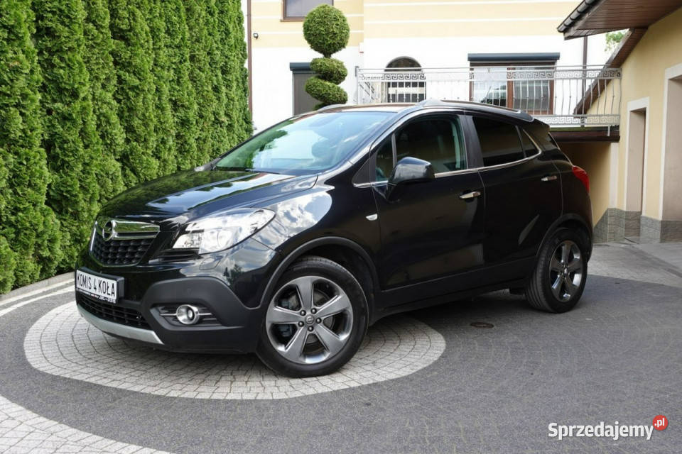 Opel Mokka LedXenon PółSkóry 4x4 Turbo GWARANCJA wielofunkcyjna kierownica Płońsk