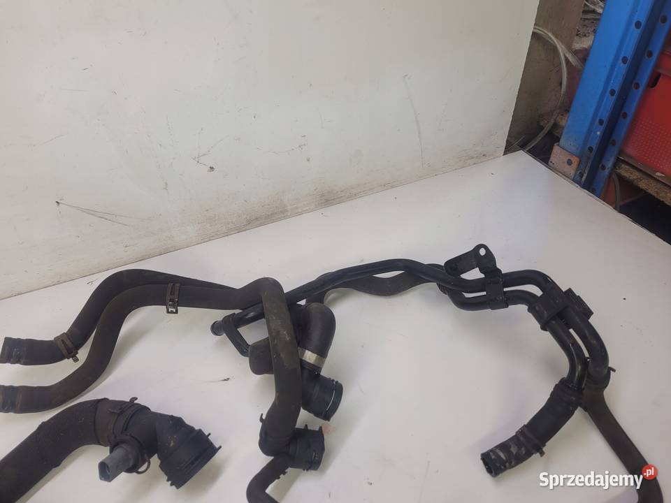 RURA WĄŻ WODY AUDI VW SKODA ORYGINAŁ 1K0121049CA Węże chłodnicy Przystajń sprzedam