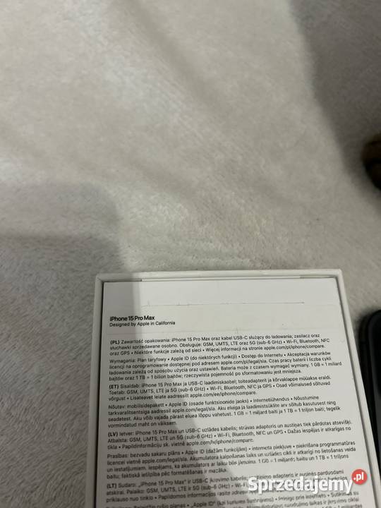 iPhone 15 Pro 256GB Kalisz