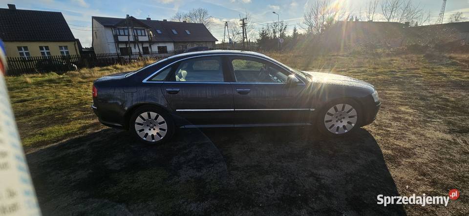 Audi A8 D3 42 Bfm Lpg Quattro odtwarzacz DVD wielkopolskie Wieleń