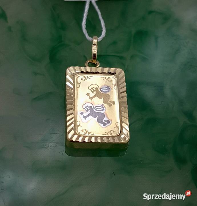 25 Wisiorek Złoty 585 Znak Zodiaku BLIŹNIĘTA Poznań