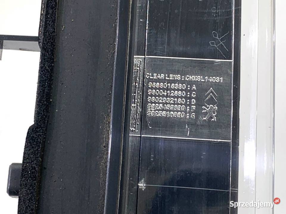 LAMPA STOP PEUGEOT 2008 I 9688016380 Hatchback