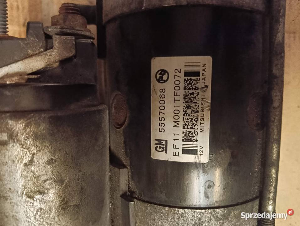 Rozrusznik opel mokka astra 16cdti Pozostałe Wschowa