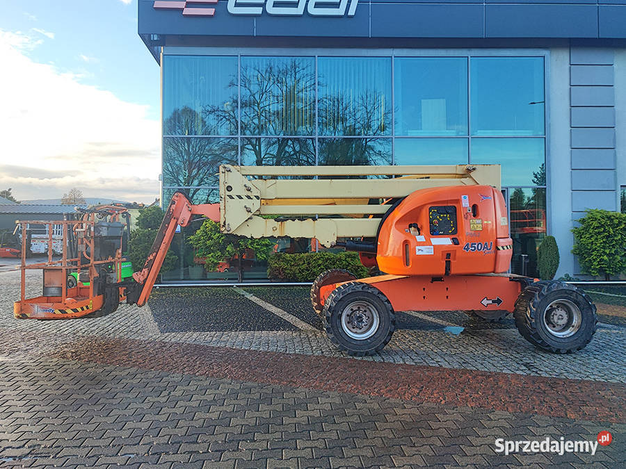 Podnośnik przegubowy zwyżka koszowa JLG 450AJ Dźwigi, podnośniki Kęty
