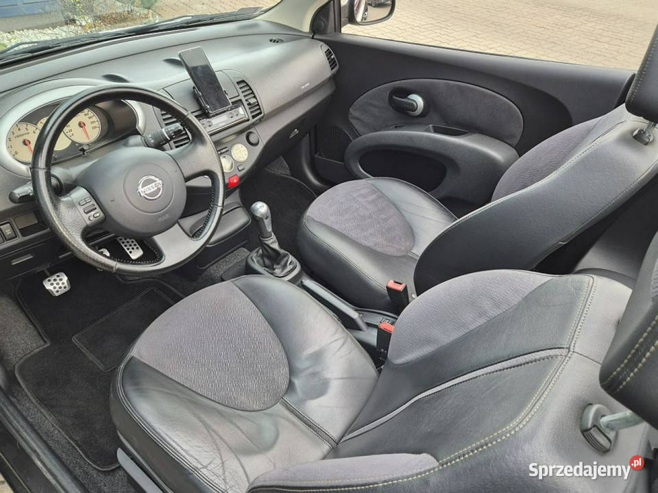 Nissan Micra 14 GWARANCJA tekna cabrio skóry światła przeciwmgielne Warszawa sprzedam