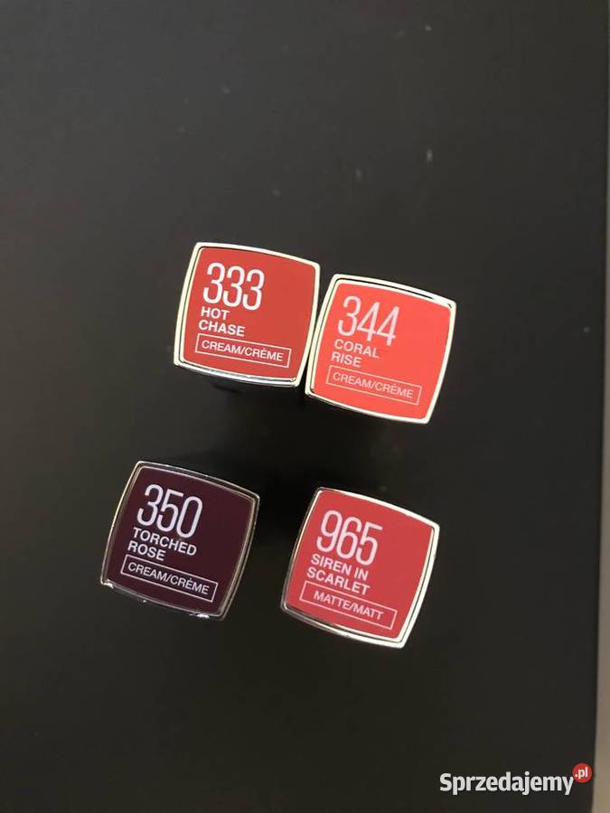 Nowe pomadki Maybelline Color Sensational