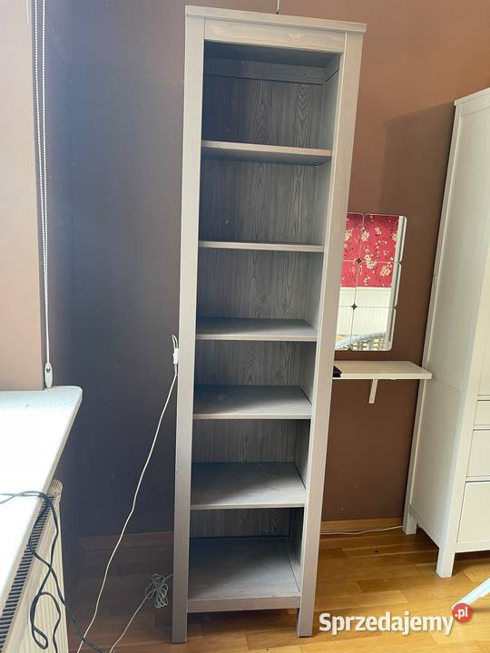 2 x regal IKEA Hemnes szarobrązowy z półkami Warszawa