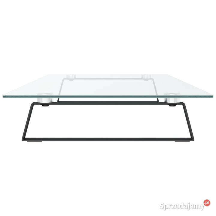 Podstawka pod monitor czarna 100x35x8 szkło mazowieckie Warszawa sprzedam