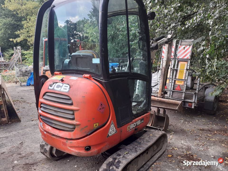 Sprzedam minikoparka JCB 8018 2011r mht 2100 Katowice