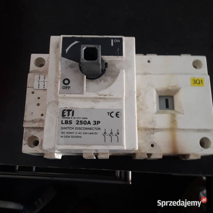 Rozłącznik izolacyjny ETI LSB 250A 3P Nowy Sącz