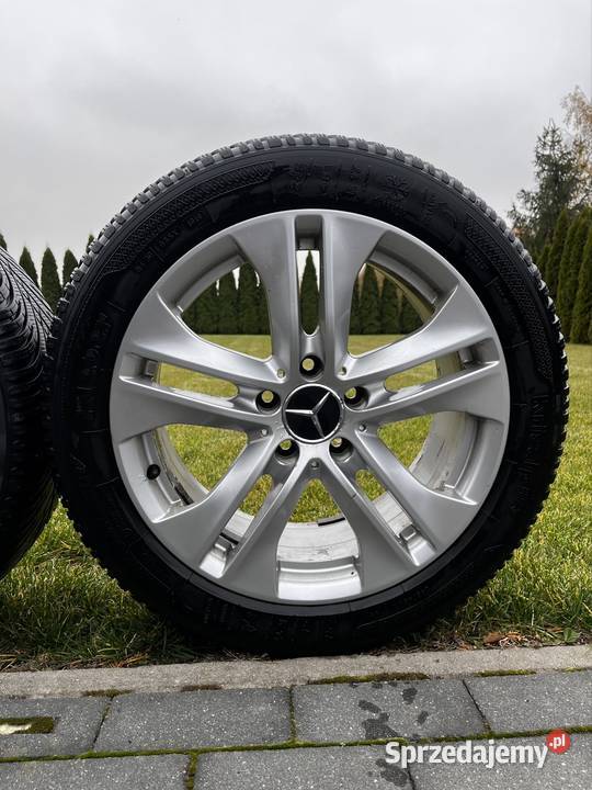 Felgi z oponami zimowymi Mercedes 17 Samochodowe Ożarów