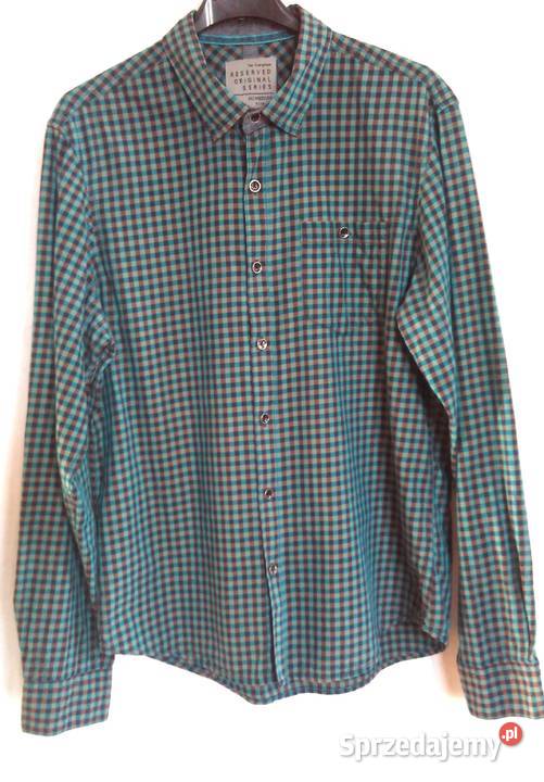Koszula męska Kratka r SM Reserved stan Odzież wyjściowa Białystok