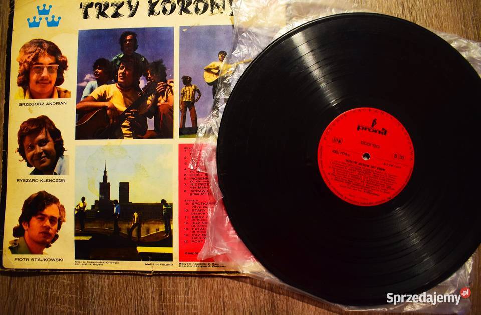 Krzysztof Klenczon Trzy korony wydanie pierwsze płyta winylowa Chełmno