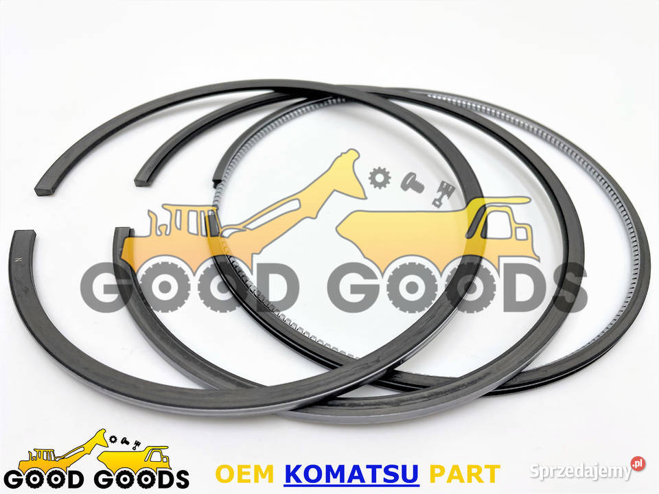 KOMATSU PIERŚCIENIE TŁOKA S6D155 6128312060 mazowieckie Władysławów