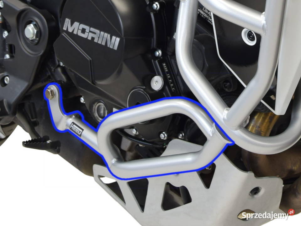 Gmole HEED MOTO MORINI XCAPE 650 dolne srebrne Gmole Częstochowa sprzedam
