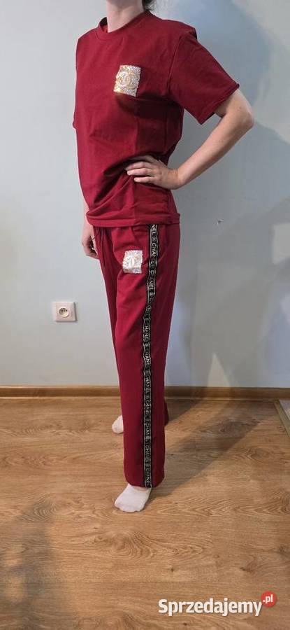 Wypredaz stylowy damski dres S L XL z Turcji Świebodzin
