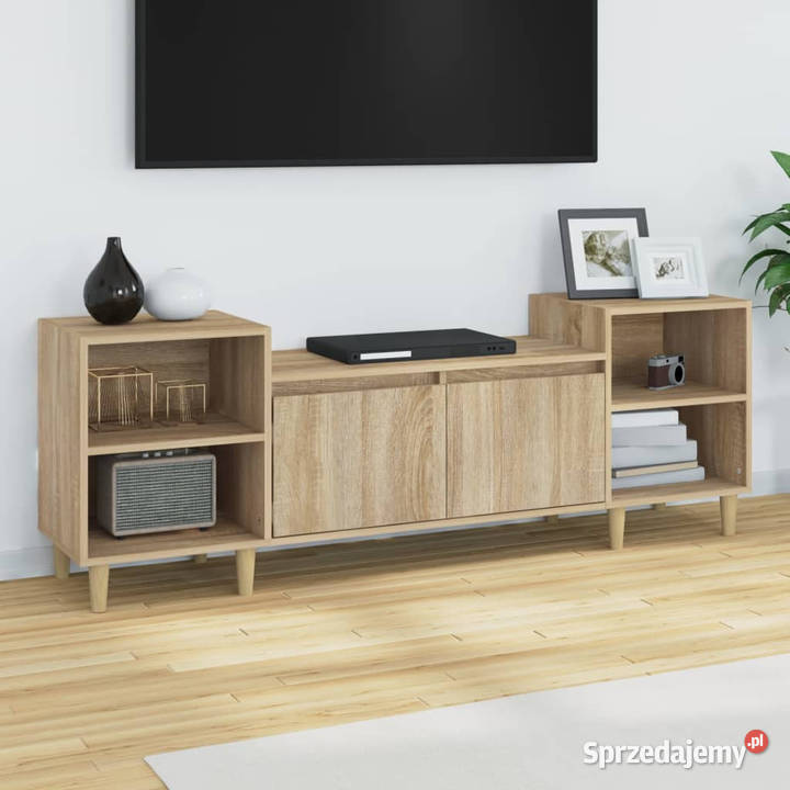 Szafka pod telewizor dąb sonoma 160x35x55 Dom i Ogród