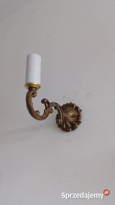 Stare mosiężne kinkiety Pozostałe