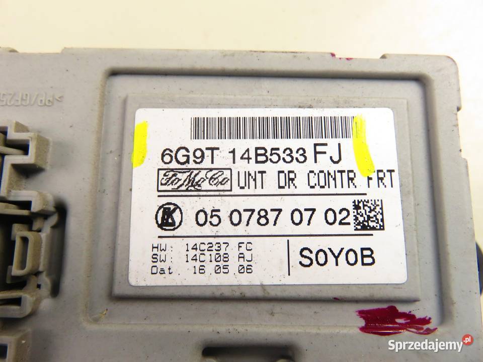 MODUŁ DRZWI FORD S I WA6 6G9T14B533FJ