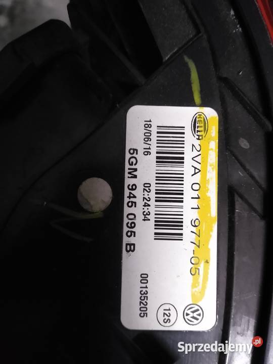 Volkswagen Golf VII GTI lampa lewa 5GM945095B mazowieckie Piaseczno sprzedam